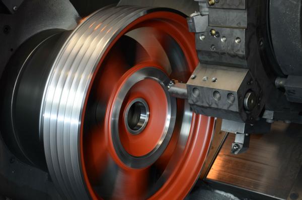 Tornitura di Puleggia Ghisa da Fusione 2